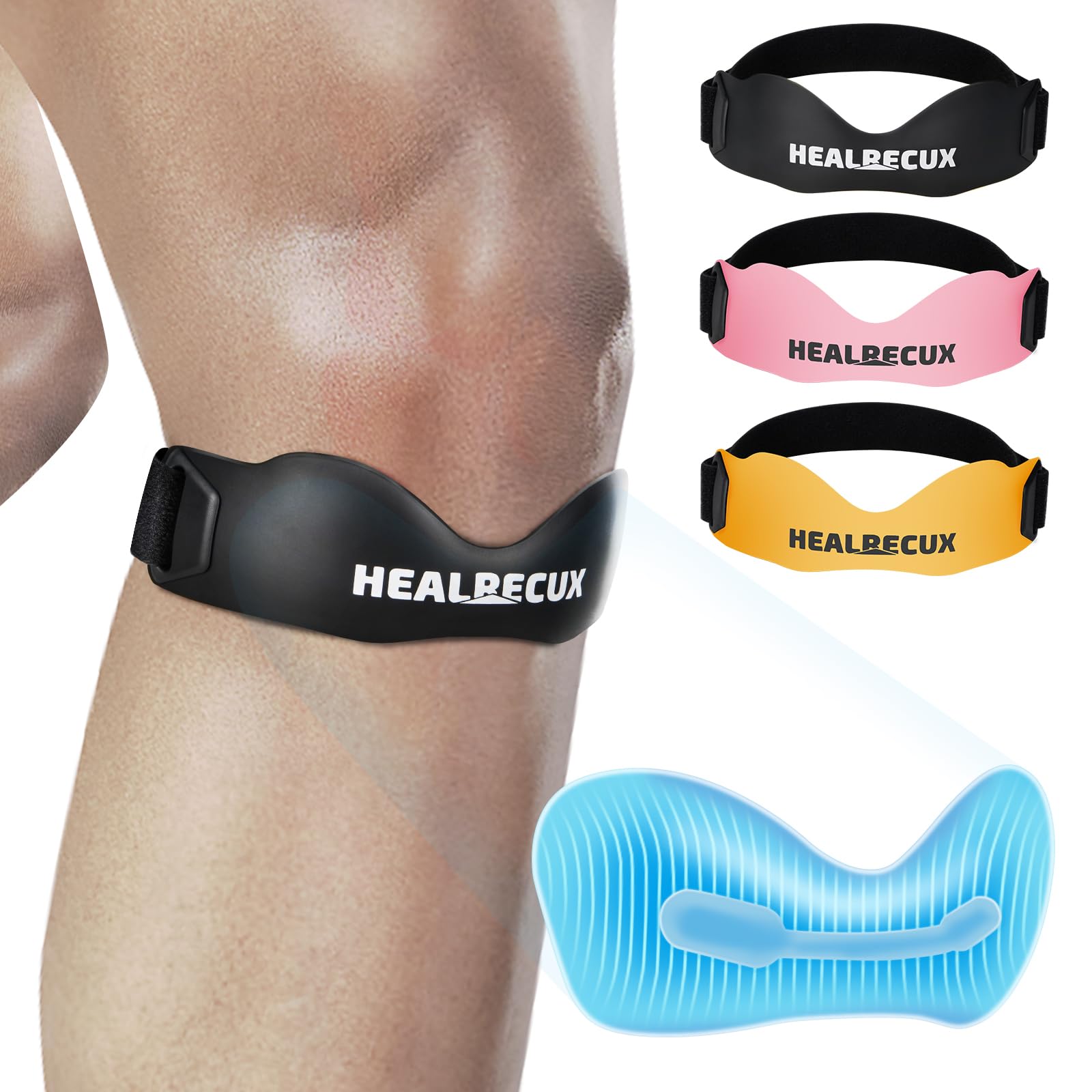 Silicone Patellar Tendon Support Strap