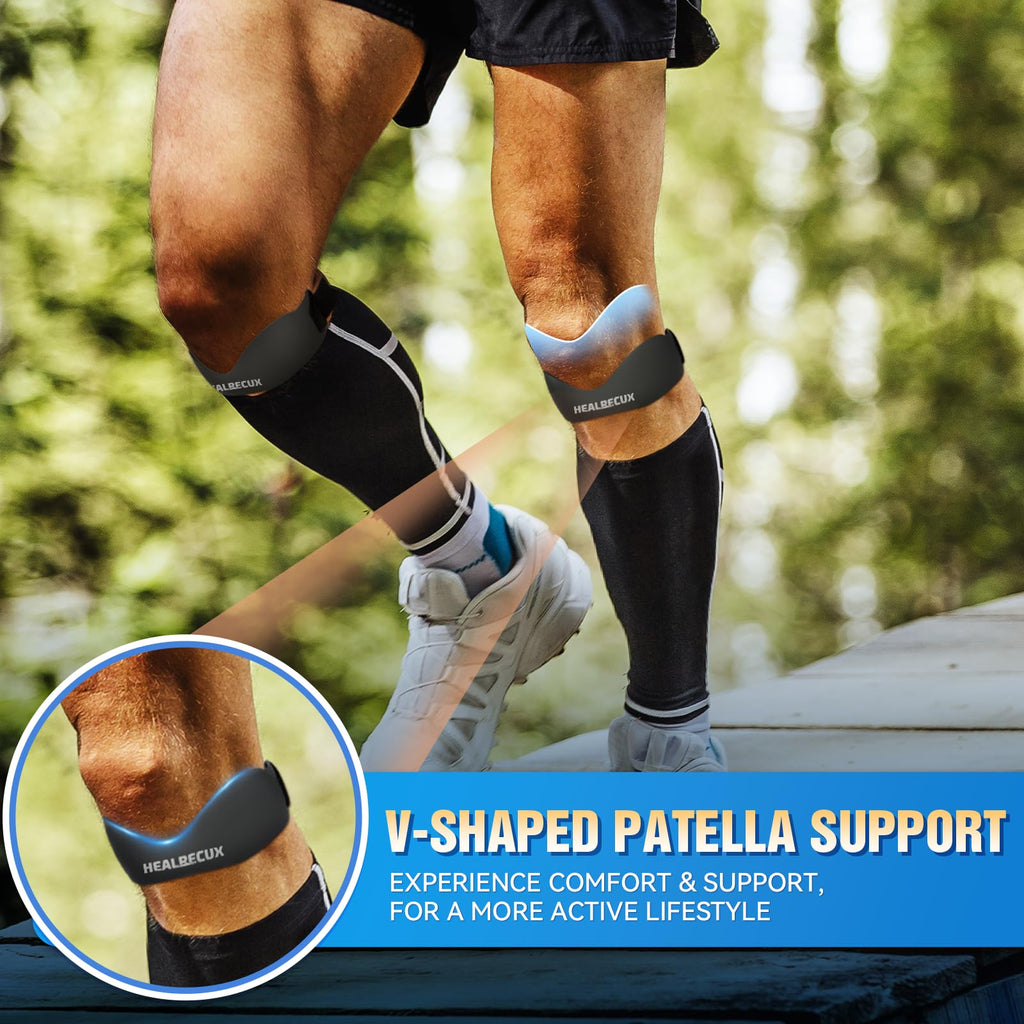 Silicone Patellar Tendon Support Strap