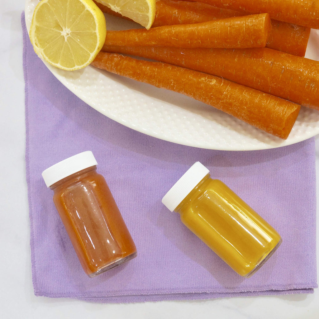 Juice Shot Bottles with Caps